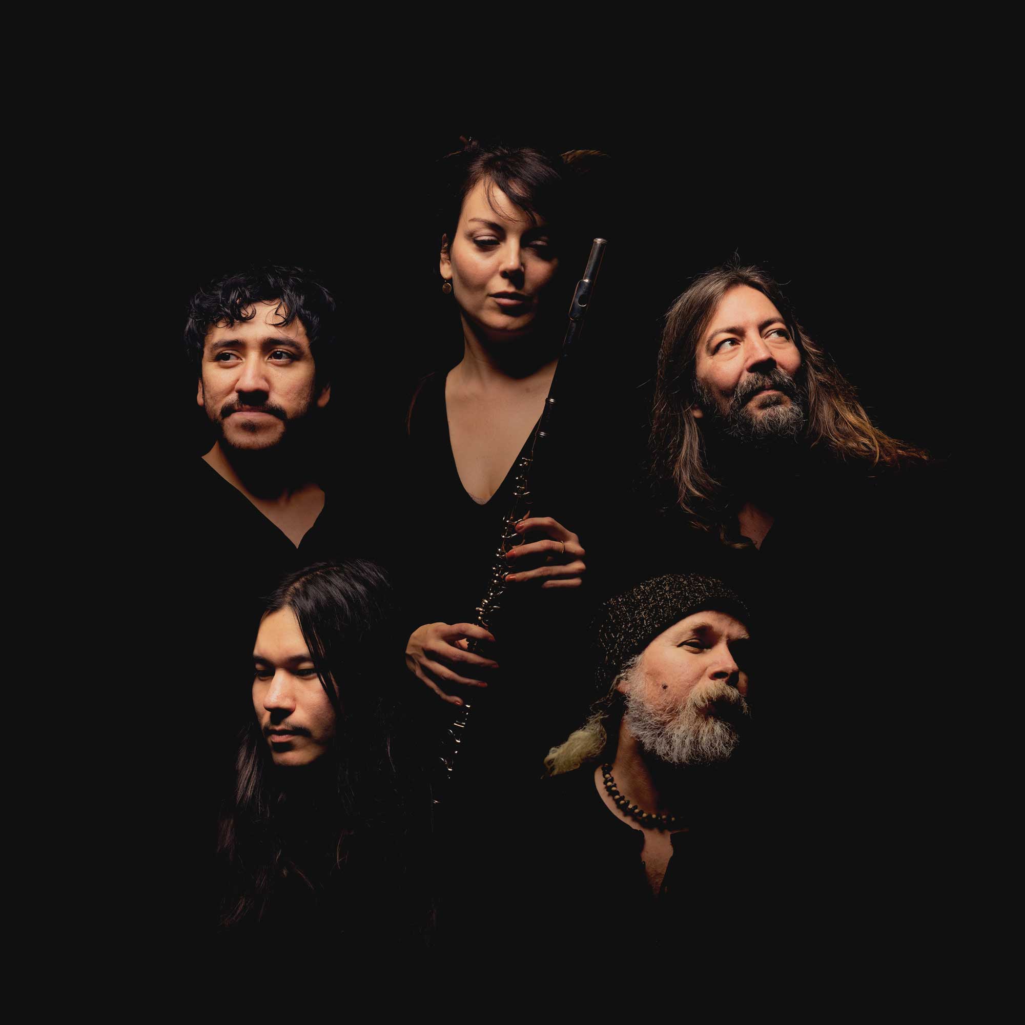 Promo image of swedish progband Agusa