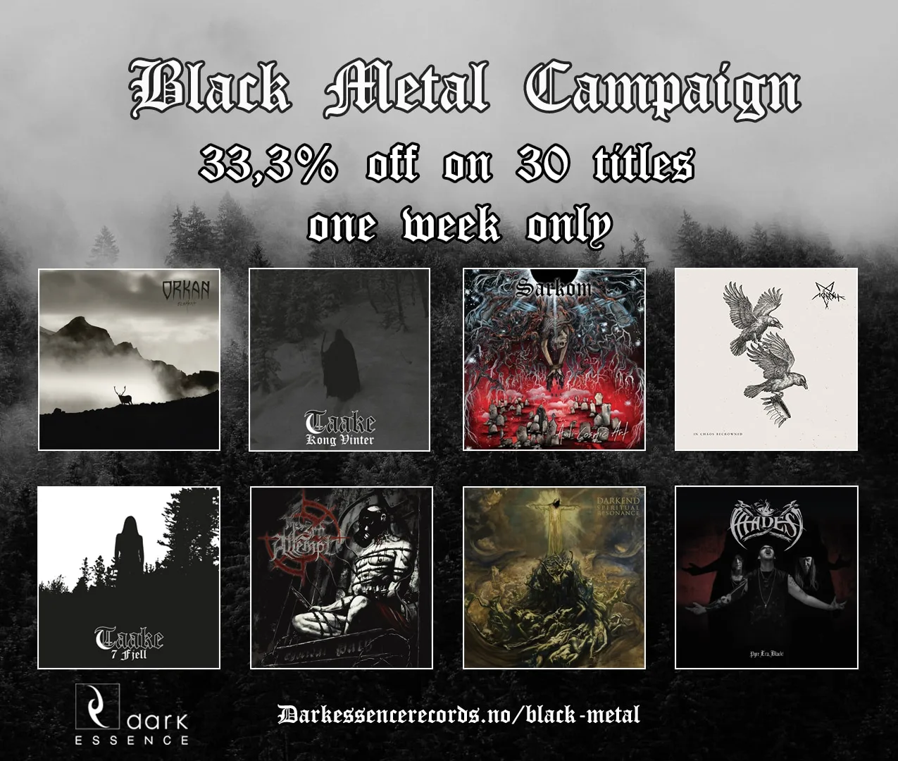 Black Metal sales campaign